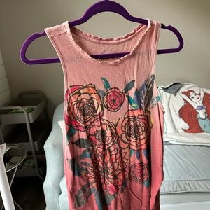 Lucky Brand Pink Ombré Tank-Top
